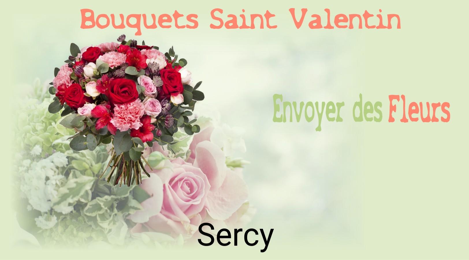 Roses de Saint-Valentin livrées à Sercy